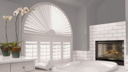 Shutters for Uniquely-Shaped Windows in Baltimore